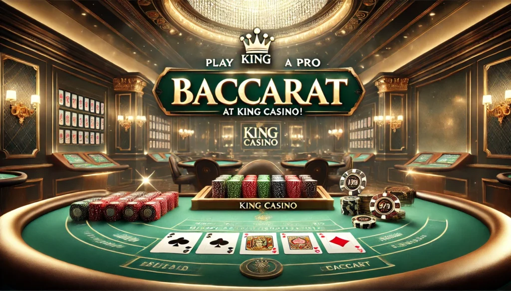 King Casino: How to Play Baccarat Like a Professional