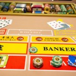 baccarat table casino table games dealer croupier 3 w