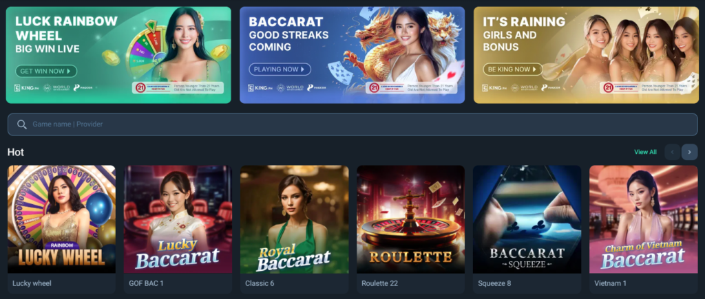 King casino l Top Online Casino Philippines 2024 | Win Big with Real Money Games